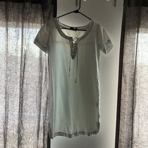 Lace Up Dress